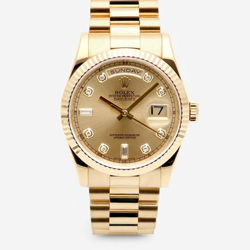Rolex Day-Date 118238G Gold 36 Men's Watch Original Diamond 2008 150662437
