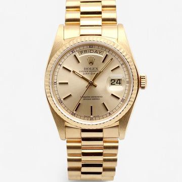 ROLEX Day-Date 18038 Gold 36 Herren Uhr Bracelet Reparatur 1991 150662465