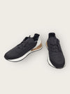 HERMES Schwarze Miles Mesh Sneakers 150663329 [P]