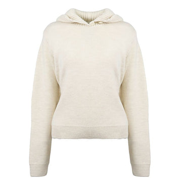 LEMAIRE Damen Kapuzen Strickpullover TO1410 LK1028 WH048 150665006