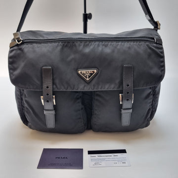 PRADA Zwei-Taschen Messenger Bag Unisex Crossbody (2VD034) 150665809