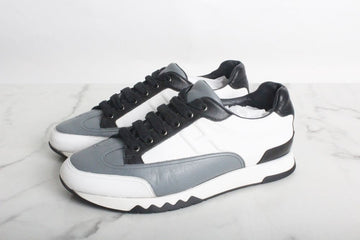Hermes Two-Tone Initial Sneakers 39.5(260) 150670715