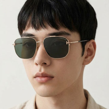 Tom Ford Sunglasses TF1249 K 28N Square Bough Men's Women's Luxury Asian Fit 150696317
