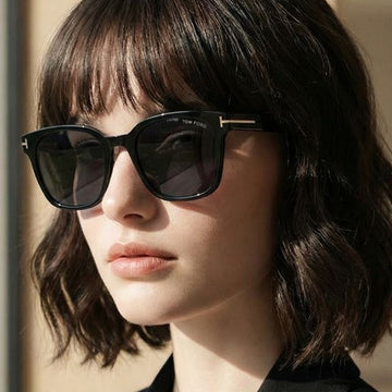 TOM FORD Sonnenbrille TF1239 K 01A Unisex Luxus Horn-Rahmen Mode 150696325