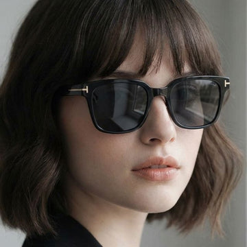 TOM FORD Sonnenbrille TF1238 K 01A quadratisch Hornrahmen asiatische Passform 150696326