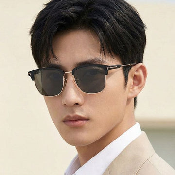 Tom Ford Sunglasses TF1242 K 01A Thin Frame Asian Fit Luxury Retro Fashion 150696376