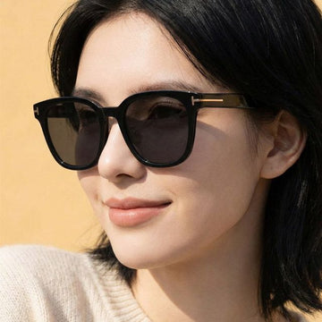 TOM FORD Sonnenbrille TF1241 K 01A Luxus Schwarz Hornbrille Unisex Asiatischer Schnitt 150696382