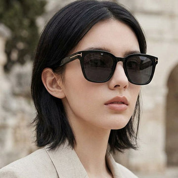 Tom Ford Sunglasses TF1240 K 01A Asian Fit Luxury Unisex Fashion Black Horn Frame 150696384