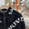 BALENCIAGA Reversible Kapuzenjacke mit Multi-Logo Schwarz L854071 150696596 [P]