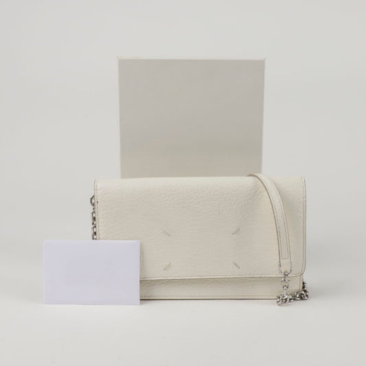 MAISON MARGIELA ポ スティッチ チェーン 財布 クロスバッグ 0008 150509829 [P]
