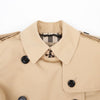 BURBERRY ハーフトレンチコート 8043252 38サイズ 150430001 [P]