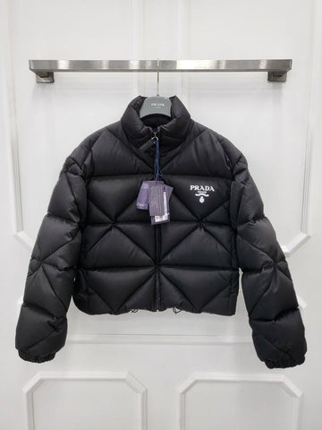 Prada Re-Nylon Gabardine Crop Padding 36 291947 1WQ8 150698216