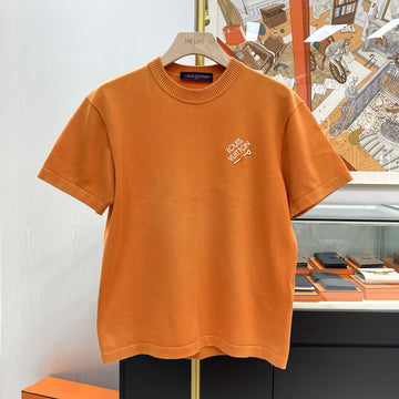 Louis Vuitton Signature Short Sleeve T-Shirt Orange S 150700539
