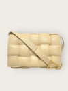 Bottega Veneta Padded Cassette Bag in Cream 150702391 [P]