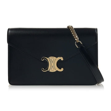 CELINE トリオンフ チェーン ウォレットバッグ FW25 38NO 10L033DPV 150705533