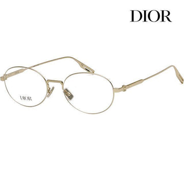 Dior NEO O R2U B000 Luxury Gold Round Lightweight Daily Fashion Glasses Frame 137669505