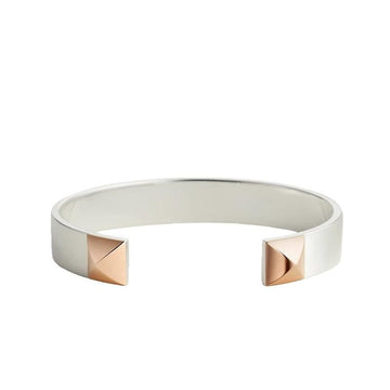 HERMES Clou d'H Armreif Silber Roségold Damenarmband H121455B 00ST 150739132