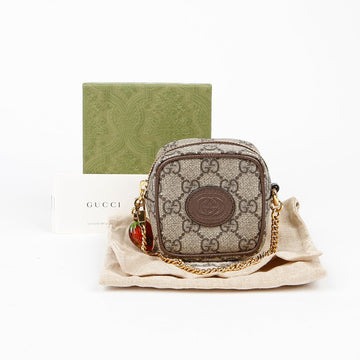 Gucci 726252 GG Strawberry Coin Purse Wallet 150507693