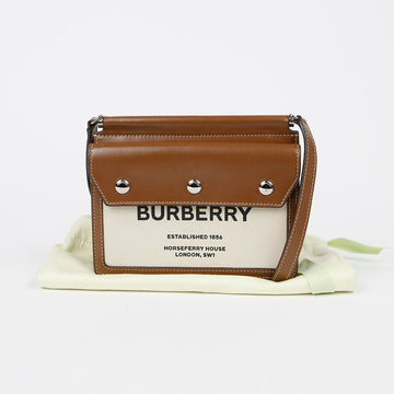 BURBERRY ホスペリ タイトル ポケット ショルダー クロスバッグ 150508363