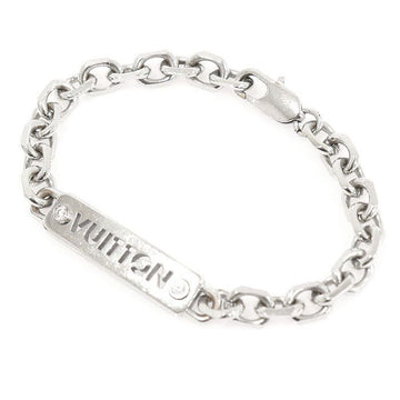Louis Vuitton M0994M Palladium Chain Crystal ID Bracelet M Size 150744530