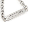 Louis Vuitton M0994M Palladium Chain Crystal ID Bracelet M Size 150744530 [P]