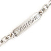 Louis Vuitton M0994M Palladium Chain Crystal ID Bracelet M Size 150744530 [P]