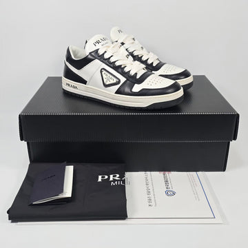 Prada Downtown Perforated Leather Sneakers 220 150747607