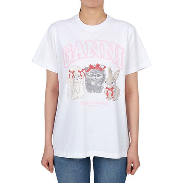 GANNI T-Shirt A1050029 151 150786338