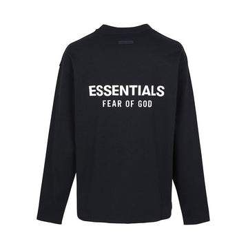 FEAR OF GOD Essential Herren Langarmshirt VINTAGE BLACK 125AS254181F 150786366