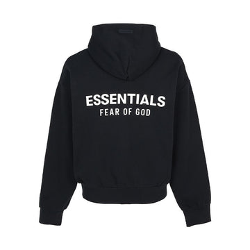 Fear of God Essential Men's Fleece Hooded Zip-Up 192AS252071F VINTAGE BLACK 150786375