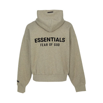 Fear of God Essential Men's Fleece Hooded Zip-Up HOMESTEAD HEATHER 192AS252072F 150786376