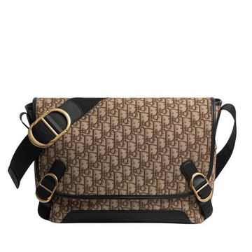 DIOR Jett ミディアム フラップ ストラップバッグ H45E 150790085