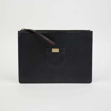 Salvatore Ferragamo 22 D300 Ganchini Strap Clutch 152303135