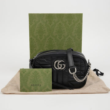 GUCCI 634936 GG マーモント ミニ ショルダー クロスバッグ 150543717