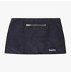 Miu Miu Technical Gazar Fleece Skirt 150776181 [P]
