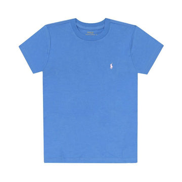 POLO RALPH LAUREN Pony Crew Neck T-Shirt Kinder Kurzarm in NEW ENGLAND BLUE 141 323832904 144698532