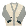 BONPOINT EDOUARD Zweifarbiges V-Ausschnitt Kinder Cardigan C05BCAK00002 103 146710265 [P]