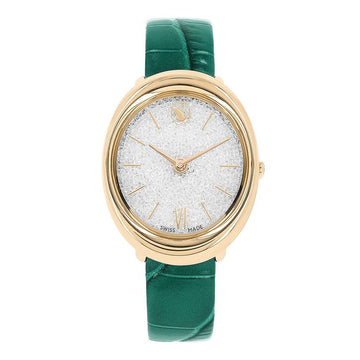 SWAROVSKI Imber Damen Lederuhr mit Kristall 5717536 148382525