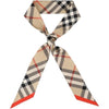 BURBERRY Schal Check Twilly Seide Archiv Beige 8088136 123781385 [P]