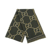 GUCCI 660025 チェック GG ウール スカーフ 36491-3 150829723 [P]