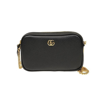 GUCCI GG Marmont Mini Chain Schultertasche Schwarz 772759 CAO0G 1000 72772422