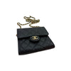 CHANEL Caviar Classic Chain Zipper Mini Bag AP3061 Black 150881453 [P]