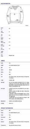 AMI [スクラッチ] ニット UKS046 KN0042 001 (ユニセックス) 150874122 [P]