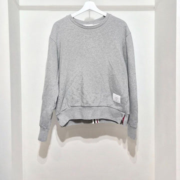 Thom Browne Classic Loopback Stripe Pullover Sweatshirt (MJT085A) L611528 150846989