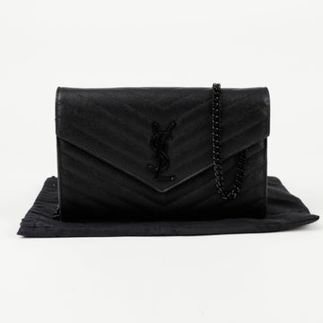 SAINT LAURENT 377828 モノグラム チェーン ウォレット クロスボディ 150555470