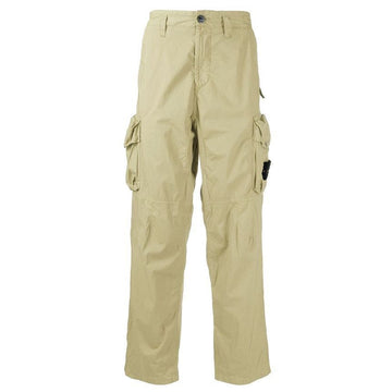 STONE ISLAND Stone Wappen Cargo-Hose Beige 761532003 V0090 53102528