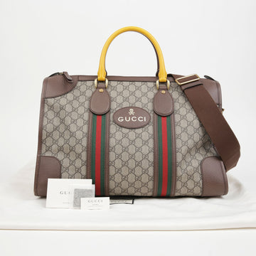 Gucci 459311 GG Duffle Tote Shoulder Bag 150688992