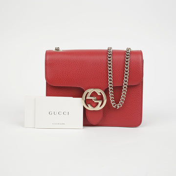 GUCCI 510304 インターロッキングチェーンショルダークロスバッグ 150737070