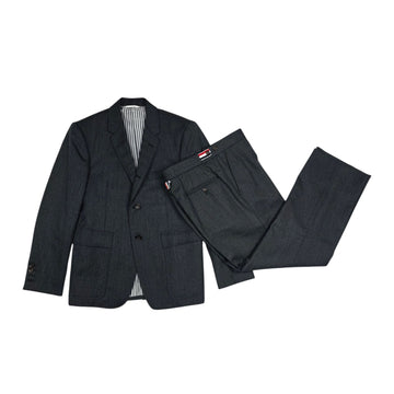 THOM BROWNE Herringbone Wolle Anzug Oberteil und Unterteil 150889835