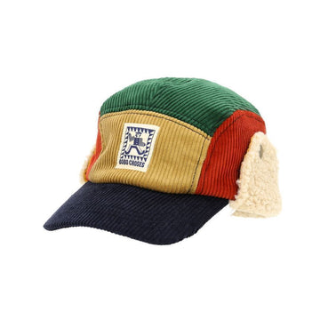 Bobo Choses Mr. Pencil Corduroy Winter Ear Muff Cap Chapka Cap B225AI033 148565062